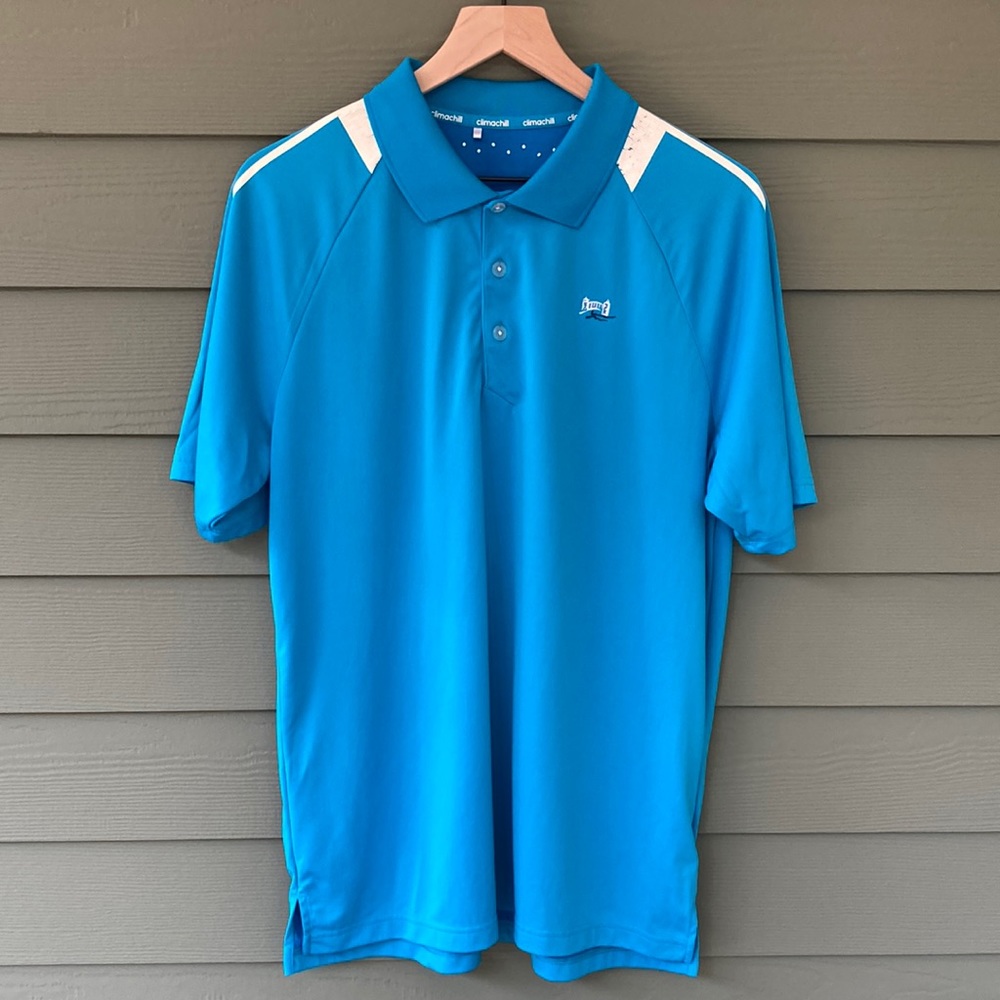 Adidas Climachill Golf Shirt. Size Large